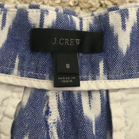 J. Crew Zig Zag Cotton Shorts - Picture 4 of 4